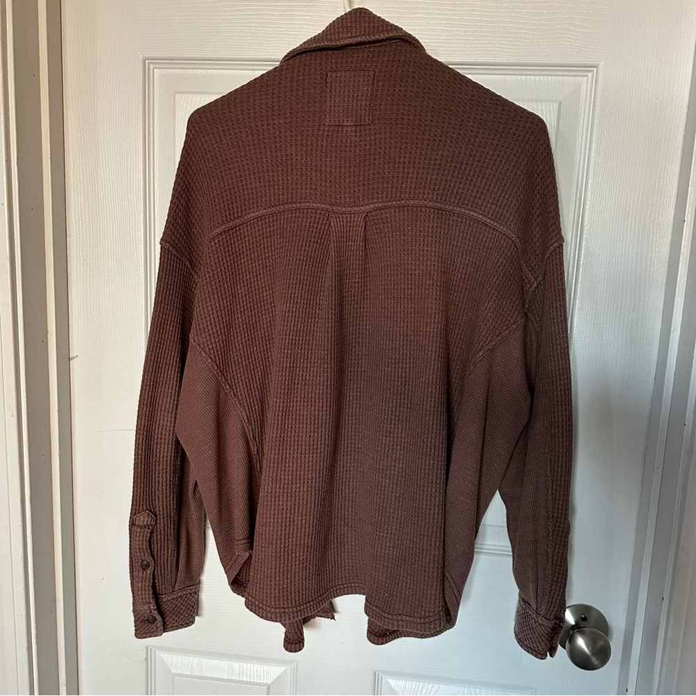 Aerie LumberJane Waffle Shirt - Picture 6 of 6